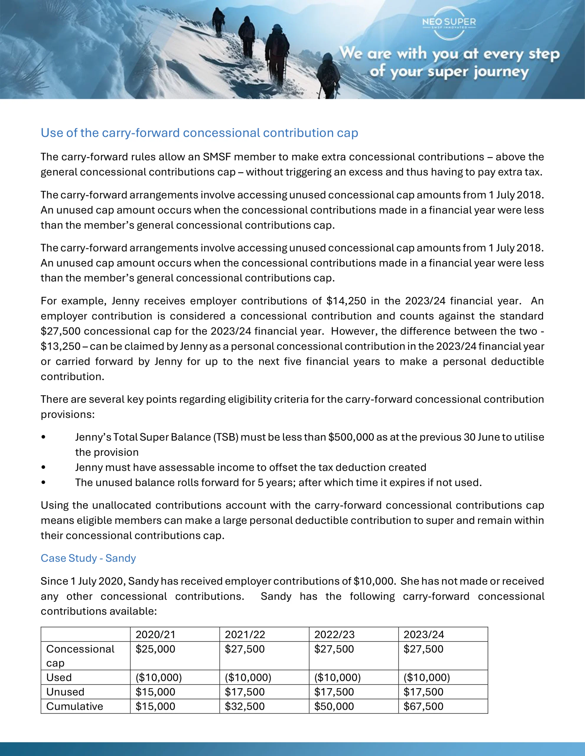 Maximize concessional cap tax deductions-2